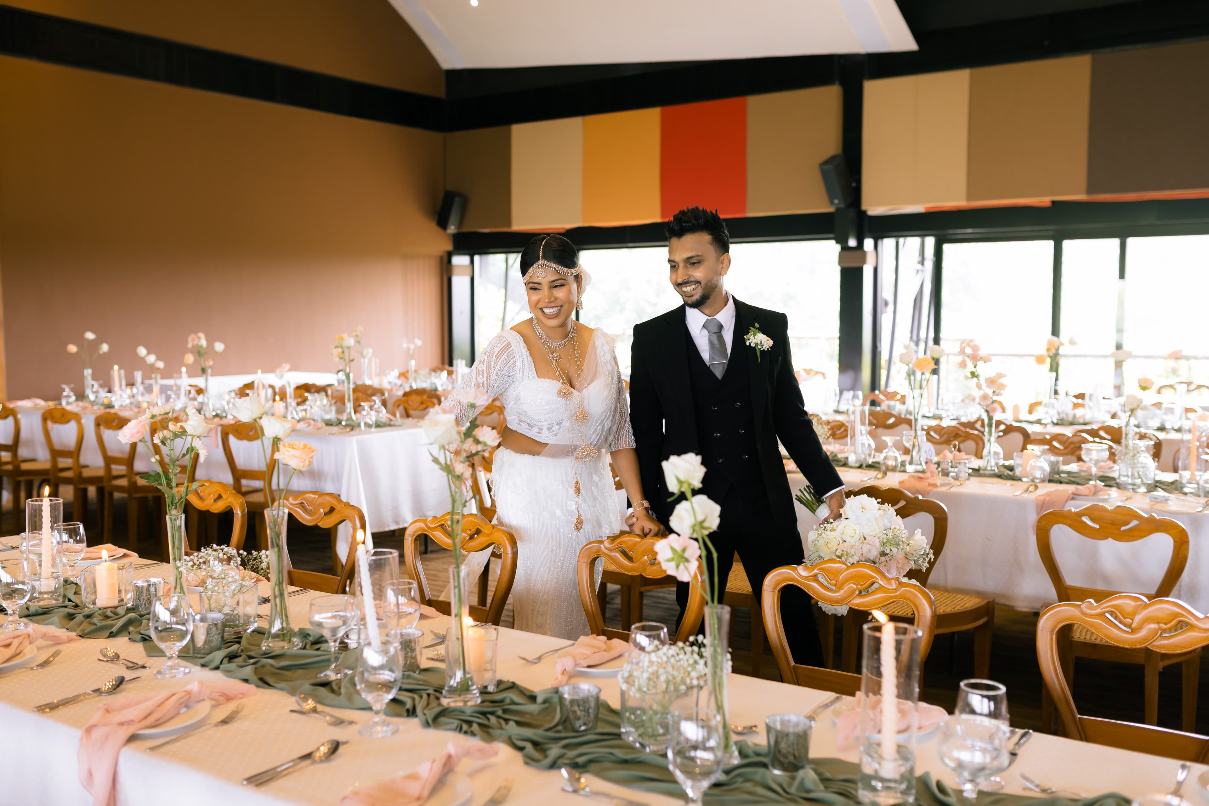 Elegant MilanoFloral wedding celebration